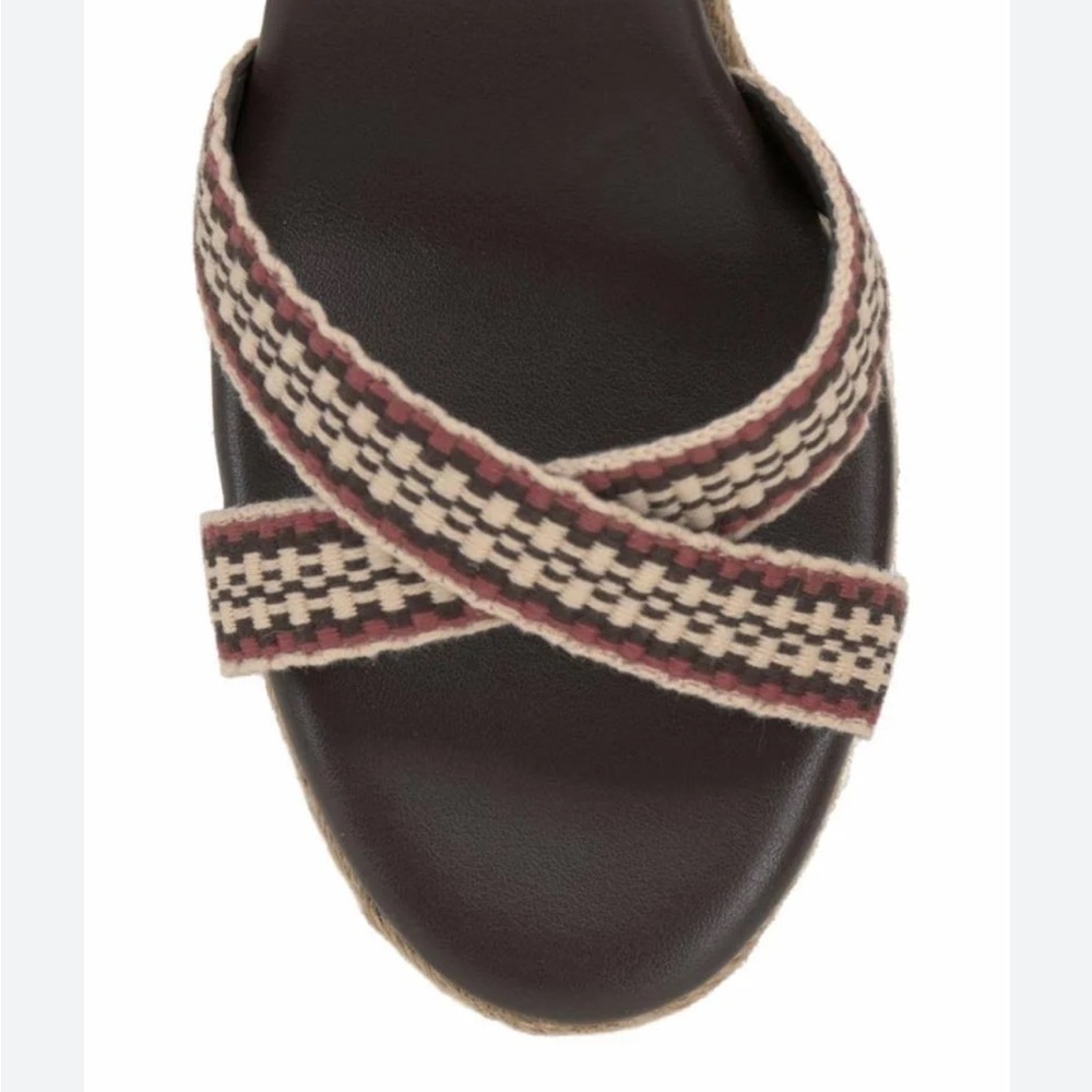 Vince Camuto Women's Fettanas Woven Strap Wedge Sandals Size 9 - Picture 9 of 13